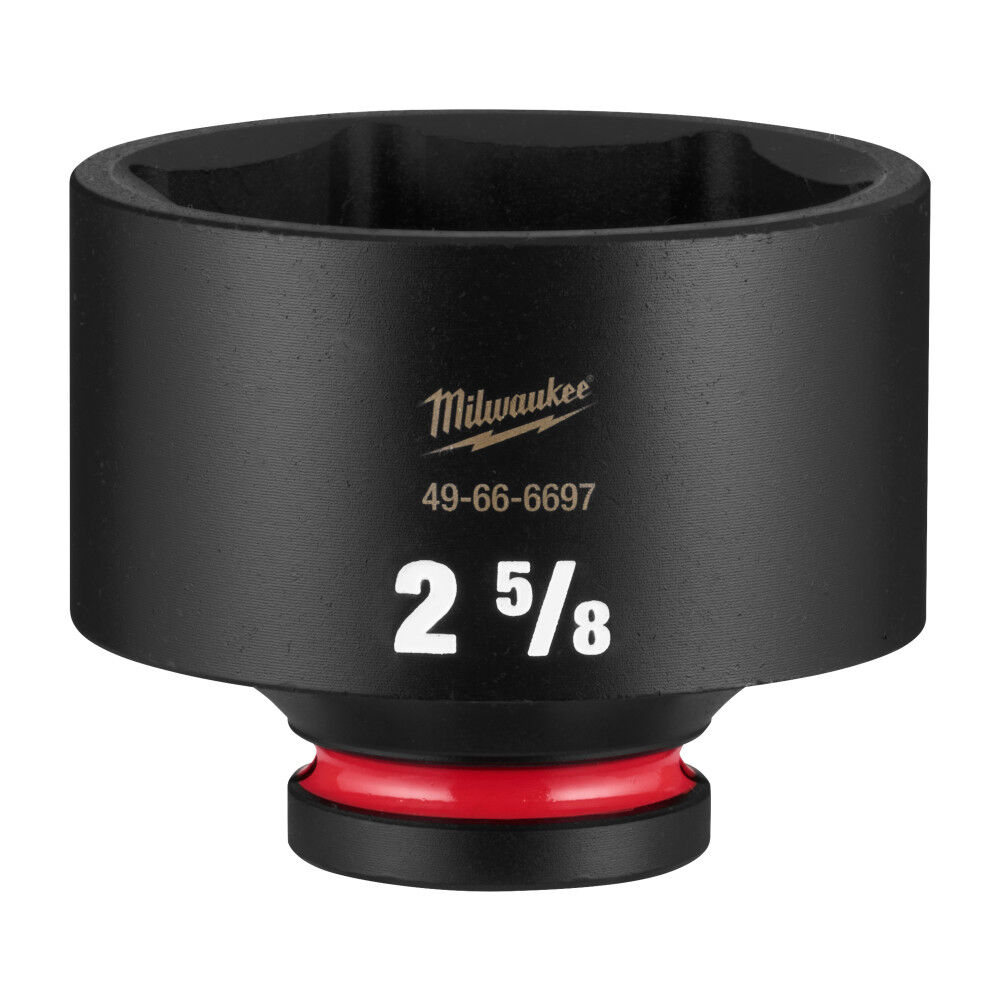 Milwaukee SHOCKWAVE Impact Duty 3/4 Inch Drive 2-5/8 Inch Standard 6 Point Socket - 49-66-6697