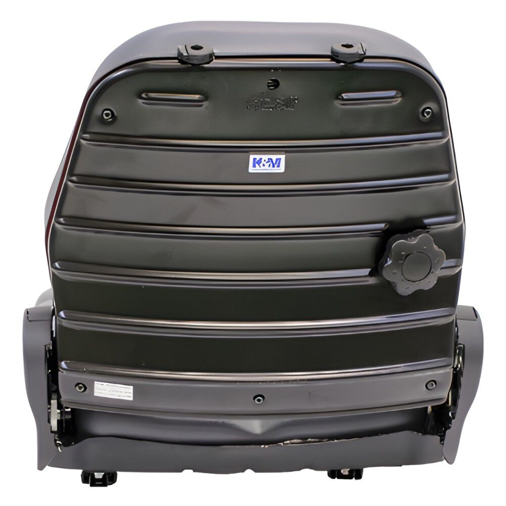 Uni Pro Water-Resistant Vinyl Backrest Seat Gray, large image number 6