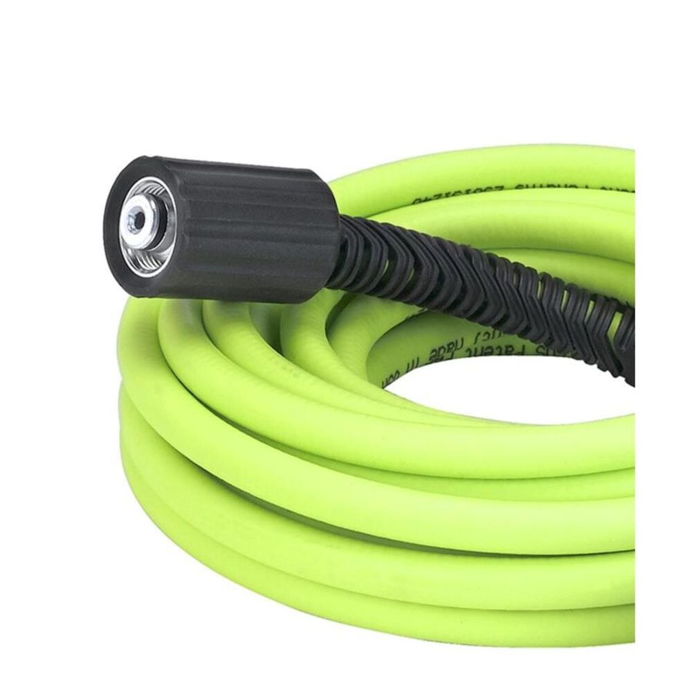 Flexzilla Pressure Washer Hose 1/4in x 25 M22 Fittings HFZPW3425M