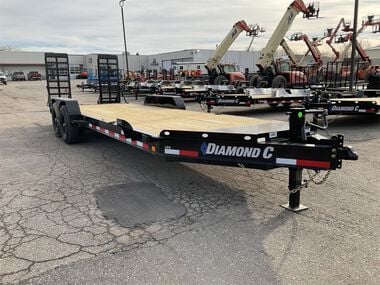 Diamond C 22 Ft. x 82 In. Low Profile Extreme Duty Equipment Trailer, large image number 2