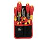 Wiha Insulated Industrial Pliers/Cutters & Screwdriver Set 7 Piece, small