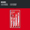 CRAFTSMAN 6 Inch 6 TPI Reciprocating Saw Blades 5 Pack, small image number 2