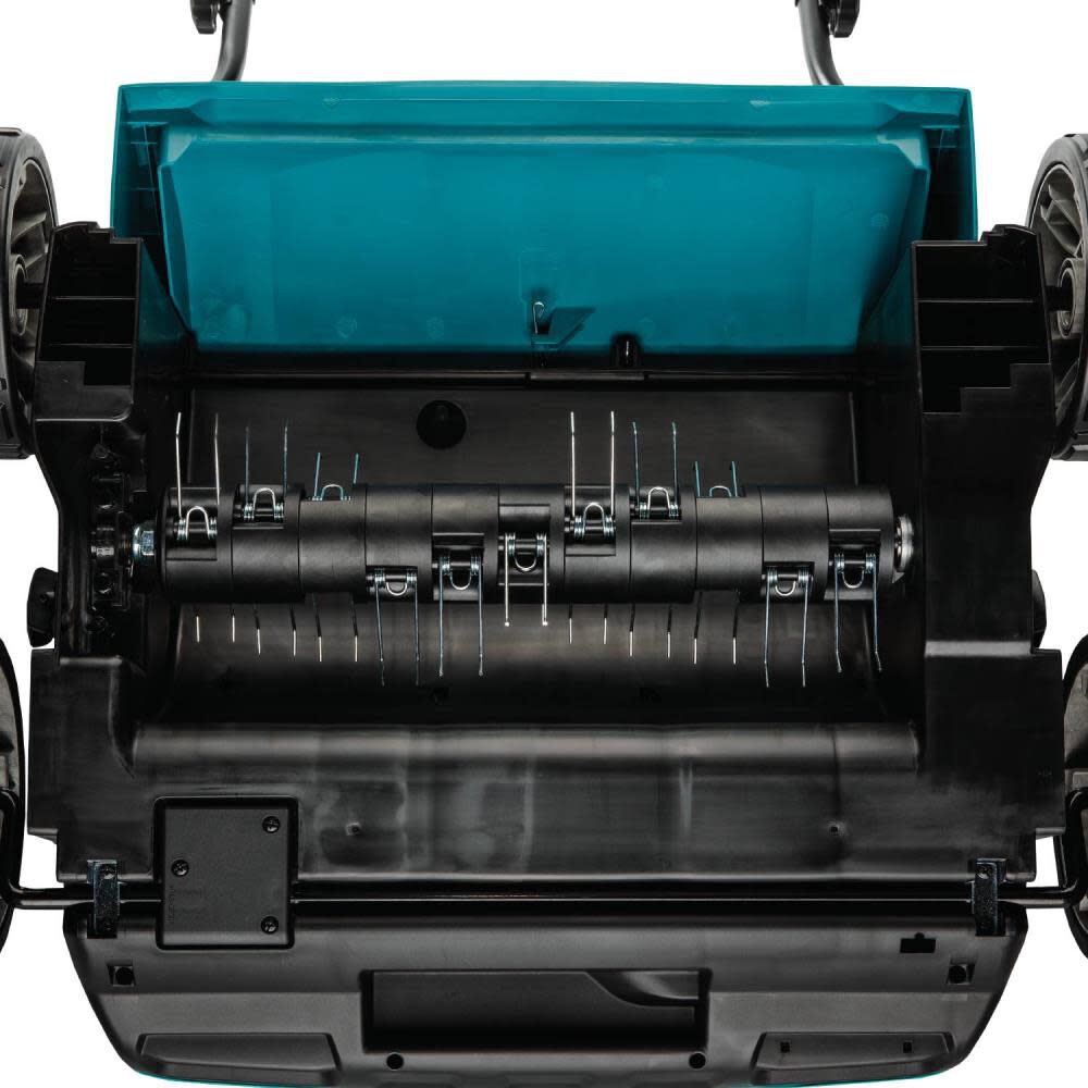 Makita 40V max XGT 15 Inch Dethatcher Scarifier Brushless Cordless Kit 5Ah GVU01SM Acme Tools