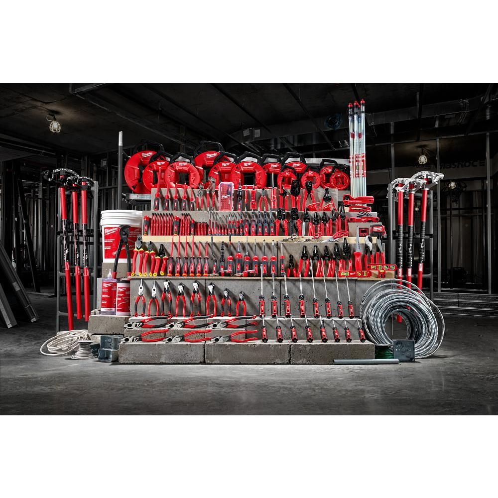 Milwaukee 20-32 AWG Low Voltage Dipped Grip Wire Stripper & Cutter, large image number 8