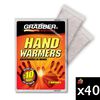 Grabber Warmers 10 Hour Air Activated Mini Hand Warmer 40 Pair Bundle, small image number 1