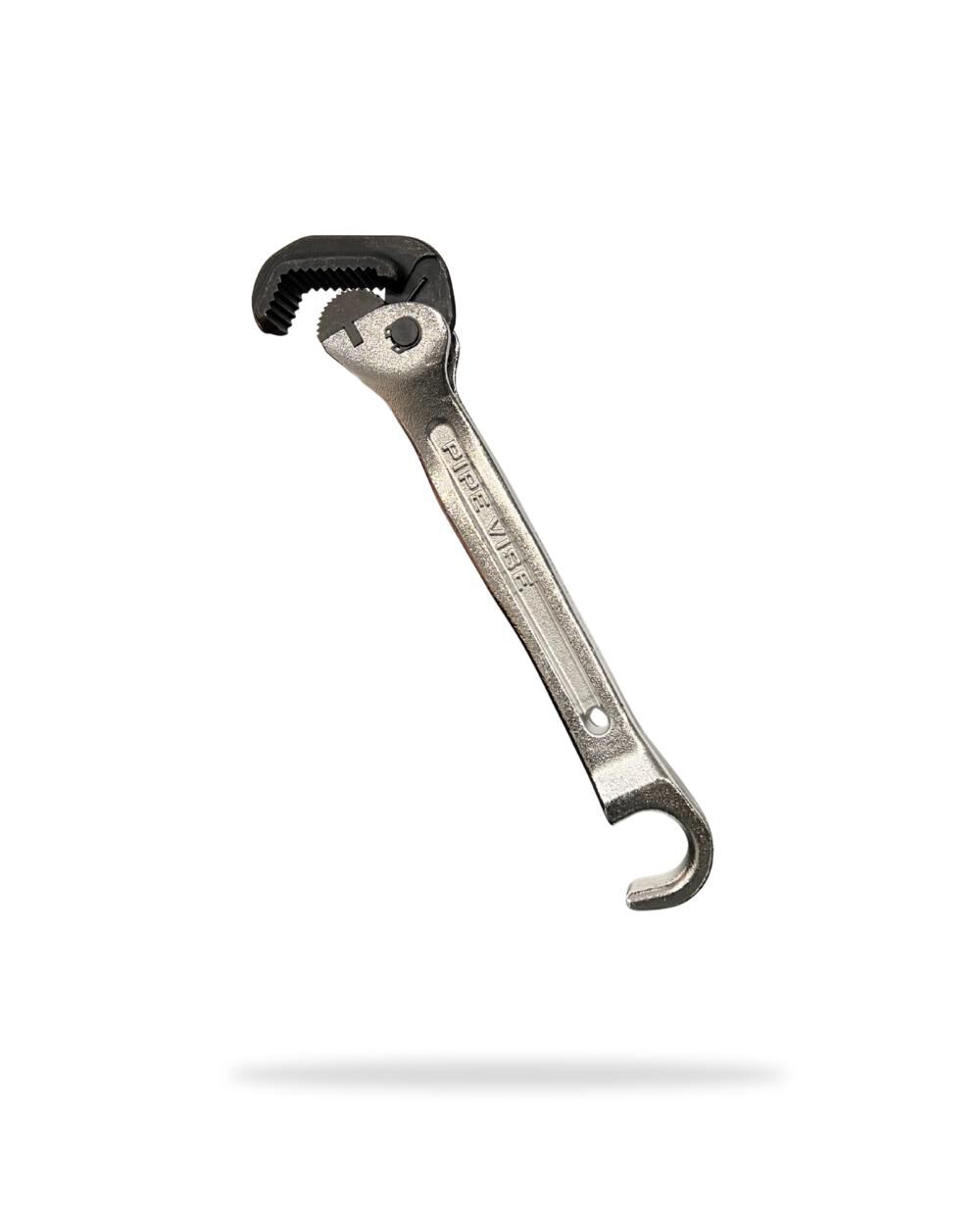 Pipe Vise 1/2 - 1 Inch Pipe Forged Steel Jaw Amigo Operator Wrench, large image number 1