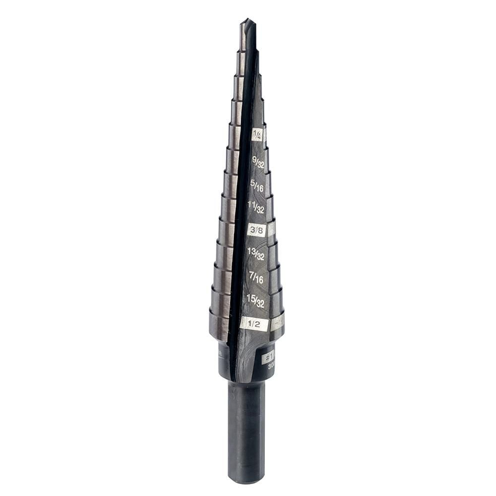 Milwaukee #1 Step Drill Bit 1/8 in. - 1/2 in. x 1/32 in., large image number 1