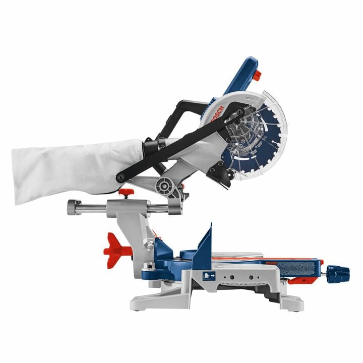 Bosch PROFACTOR 18V Surgeon Miter Saw Kit 7 1/4in Single Bevel Slide with CORE18V 8.0 Ah PROFACTOR Performance Battery