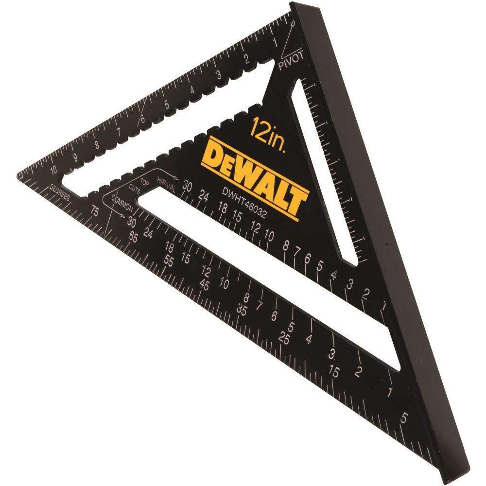 DEWALT 12in Premium Rafter Square DWHT46032 - Acme Tools