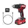 SKIL 20V 1/2 Inch Brushless Compact Hammer Drill Kit, small image number 1
