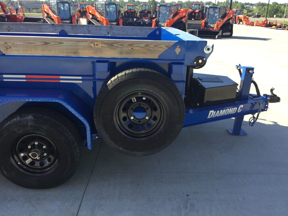 Diamond C MDT 10 Ft Telescopic Dump Trailer, large image number 13
