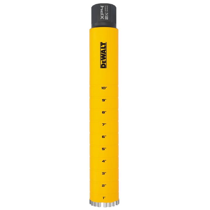 DEWALT 2-1/2 Inch x 14 Inch Diamond Core Bit