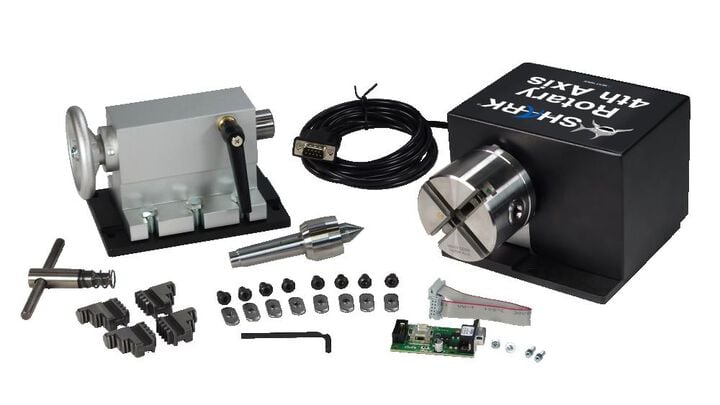 Next Wave CNC Rotary 4th Axis System