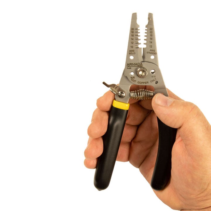 Armada Technologies PRO55 10-20 AWG Stainless Wire Stripper, large image number 1