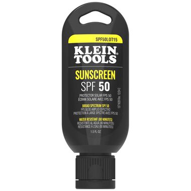 Klein Tools Sunscreen Lotion, Broad Spectrum SPF 50, 12 Pack