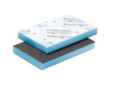 80 x 133 mm 500-600 Superfine Grit Granat Profile Abrasive Sheet, 10 Pieces