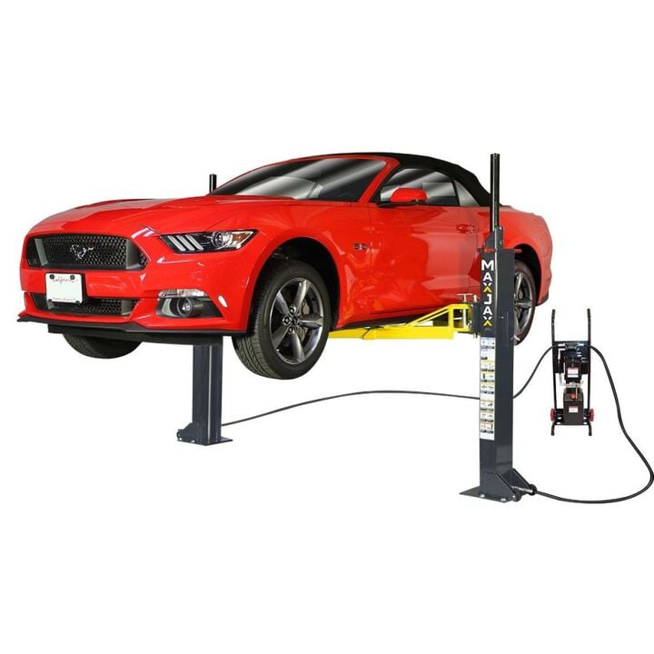 MaxJax M7K Standard Package 7000 Lbs 110V Corded Two-Post Garage Lift