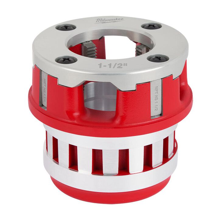 Milwaukee 1 1/2inch High Speed NPT Forged Aluminum Die Head, large image number 0