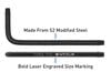 Vega Ball-End Hex L-Key Set - Metric, Long, 10 Piece, small image number 2
