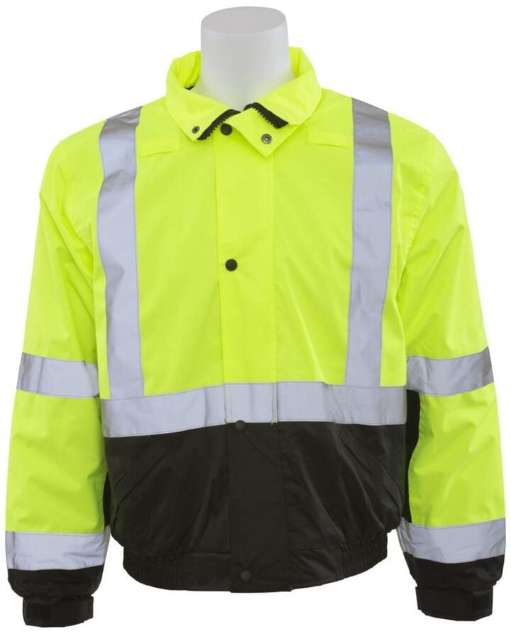 Delta Plus S106 ANSI Class 2 High Visibility Bomber Jacket - 2XL