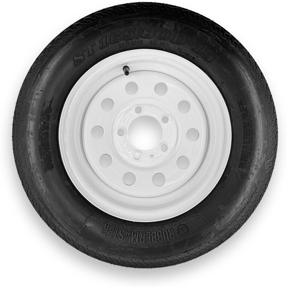 Rubbermaster Tire A78-13 6P TL & MTD 13 x 4.5 5 on 4.5 MODULAR – 599445