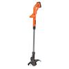 Black and Decker 20V MAX Lithium 10 in. String Trimmer / Edger, small