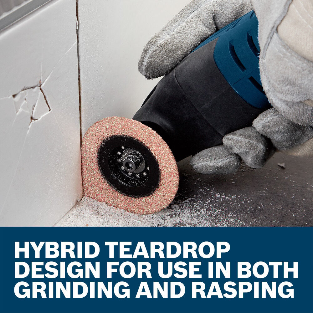Bosch 2-3/4 Inch Starlock Oscillating Multi Tool Hybrid Grout Blade, large image number 5