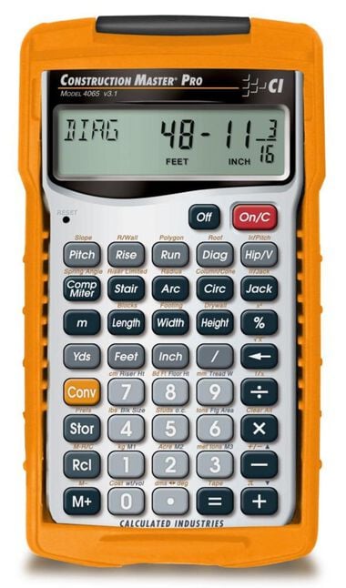 Calculated Industries Construction Master Pro Calculator, large image number 0
