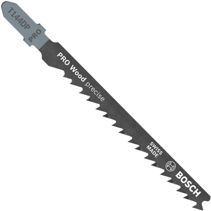 Bosch Jig Saw Blades 5pc 4in 6 TPI Precision for Wood T Shank