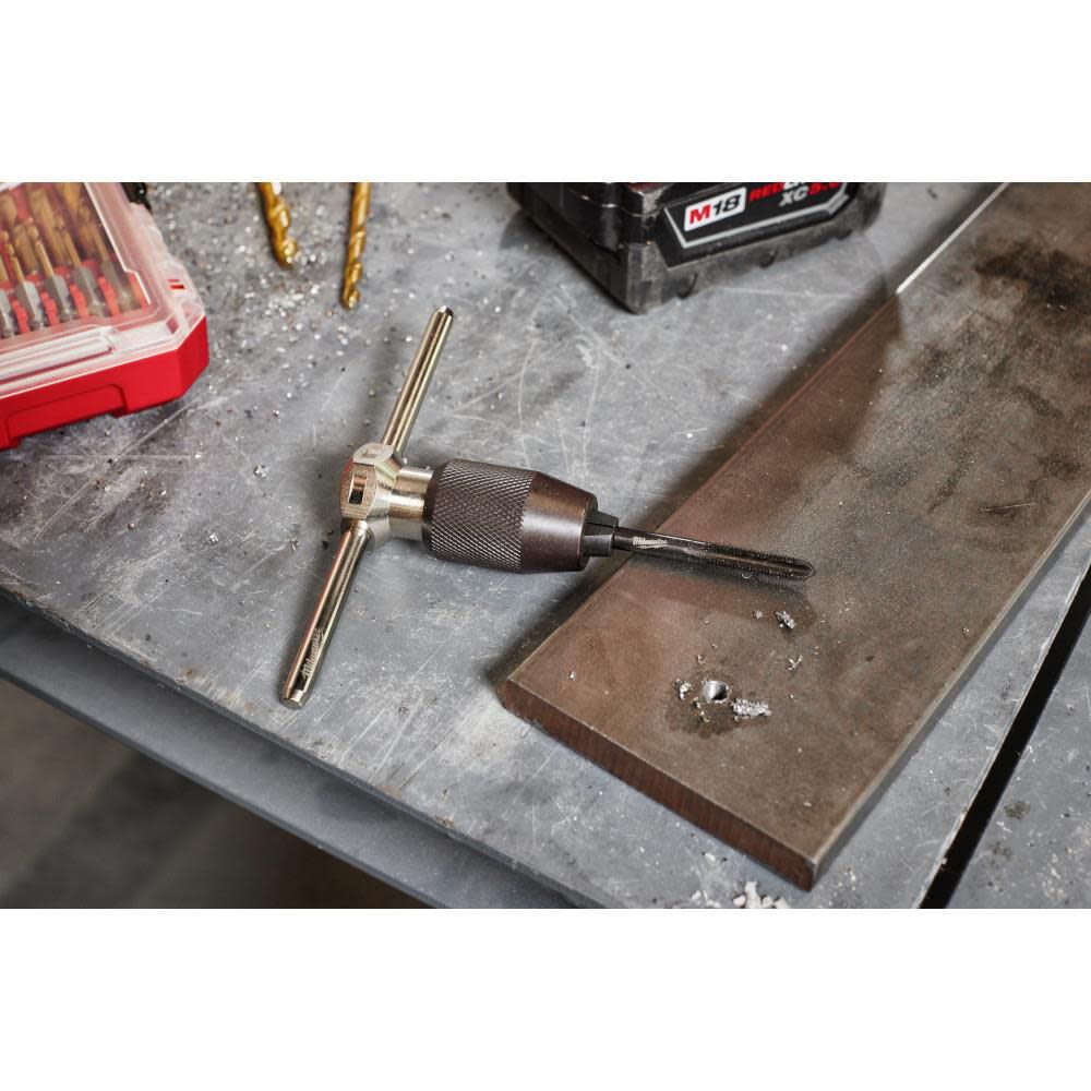 Milwaukee M6-1.00 mm Straight Flute Plug Tap & #9 Drill Bit, large image number 9