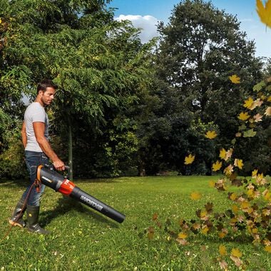 Worx 12-Amp 600-CFM 110-MPH Medium-Duty Corded Electric Leaf Blower, large image number 5