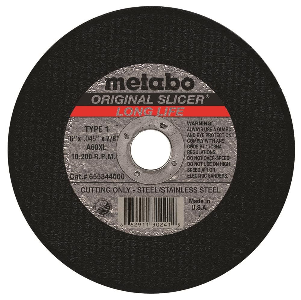 Metabo 4-1/2In x 0.045In x 7/8In A60XL Slicer Wheel, large image number 1