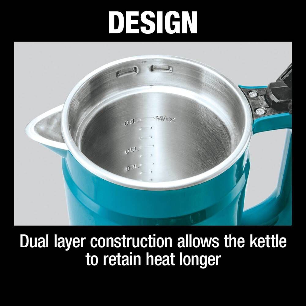 Makita 18V X2 (36V) LXT Hot Water Kettle (Bare Tool), large image number 5