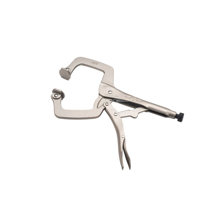 Stanley 11 Inch Swivel Tip C-Clamp Locking Pliers, large image number 3