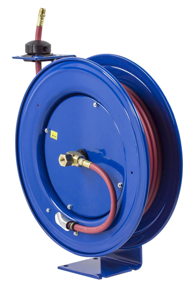 Coxreels Hose Reel Low Pressure Spring Rewind with Super Hub 3/8in ID 100' 300 PSI, large image number 7