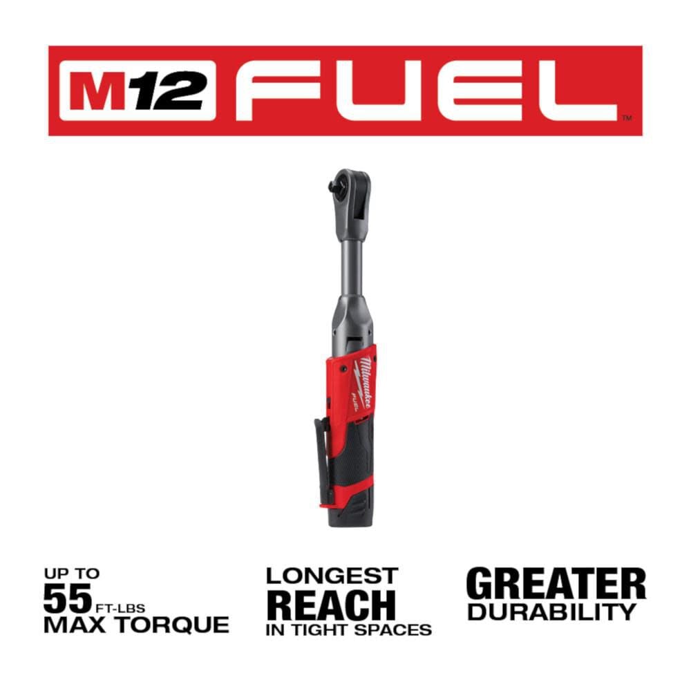 Milwaukee M12 Fuel 3 8 In Extended Reach Ratchet 1 Battery Kit 2560 21 Simolary simolary.com 7
