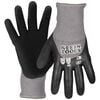 Klein Tools Winter Knit Dipped Gloves, Cut Level A4, Touchscreen, Small, small image number 1