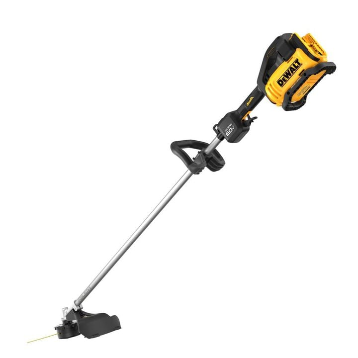 DEWALT 60V String Trimmer, Brush Cutter Conversion Kit & Dual Shoulder Harness Bundle, large image number 4