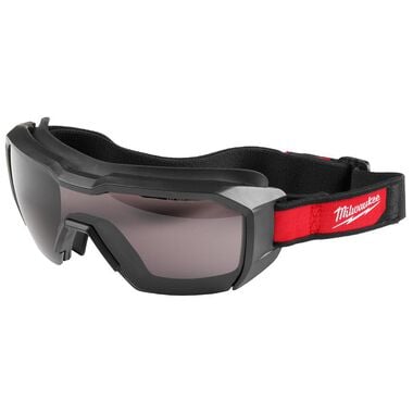 Milwaukee Vented Low-Profile Goggles - Tinted Dual Coat Lens