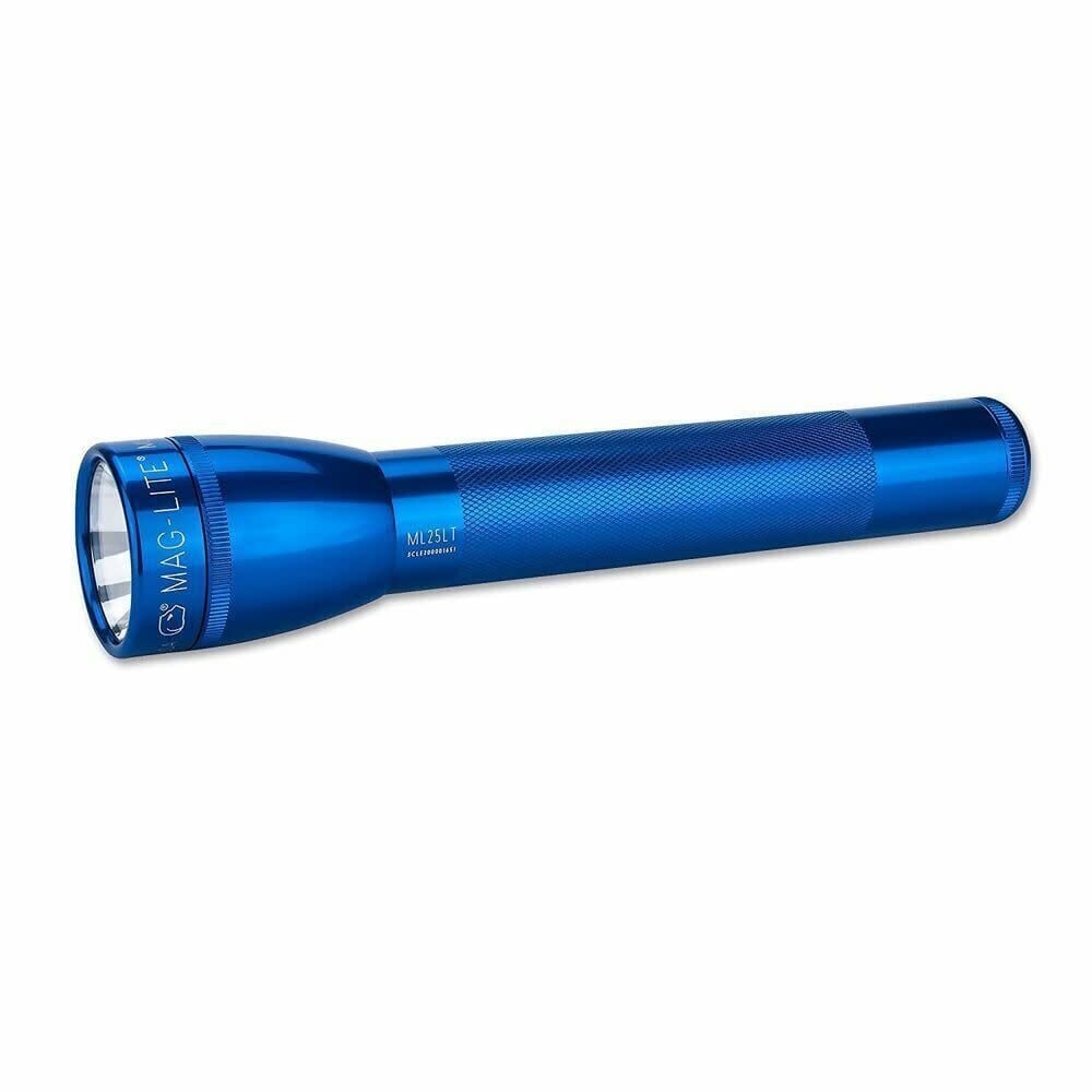 Maglite Flashlight ML25LT 173 Lumens Blue LED 2 Cell C – 188-000-060