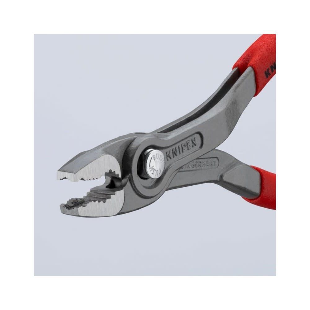 Knipex 6 Inch Steel TwinGrip Slip Joint Pliers with Dipped Handle, large image number 6