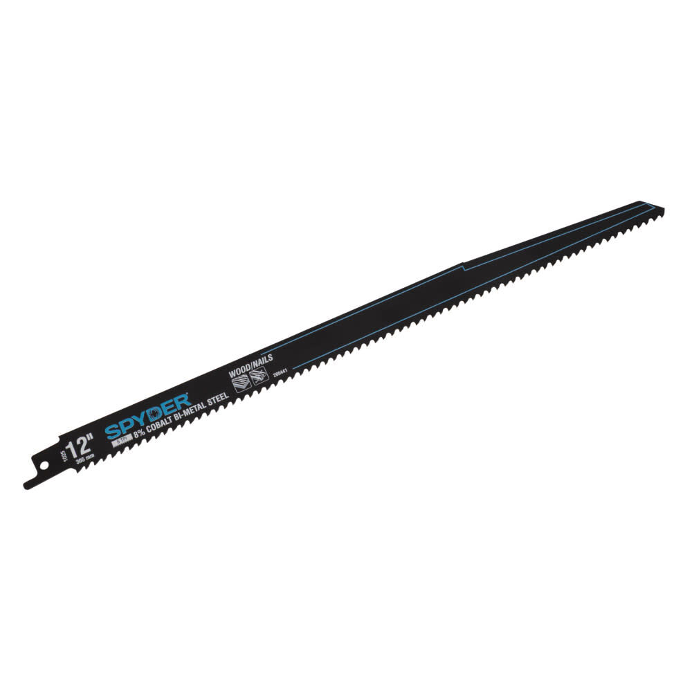 Spyder 12 Inch 6 TPI Bi-Metal Reciprocating Saw Blade - 200441