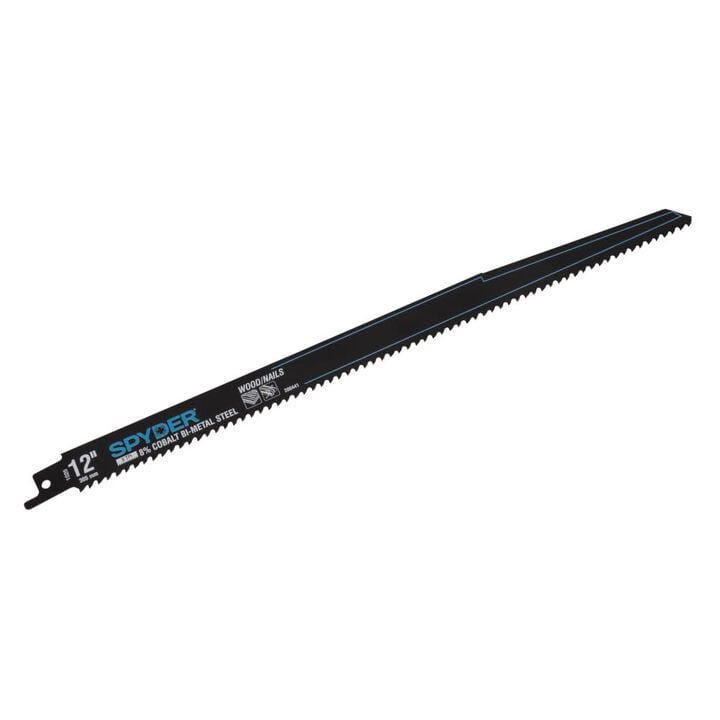 Spyder 12 Inch 6 TPI Bi-Metal Reciprocating Saw Blade