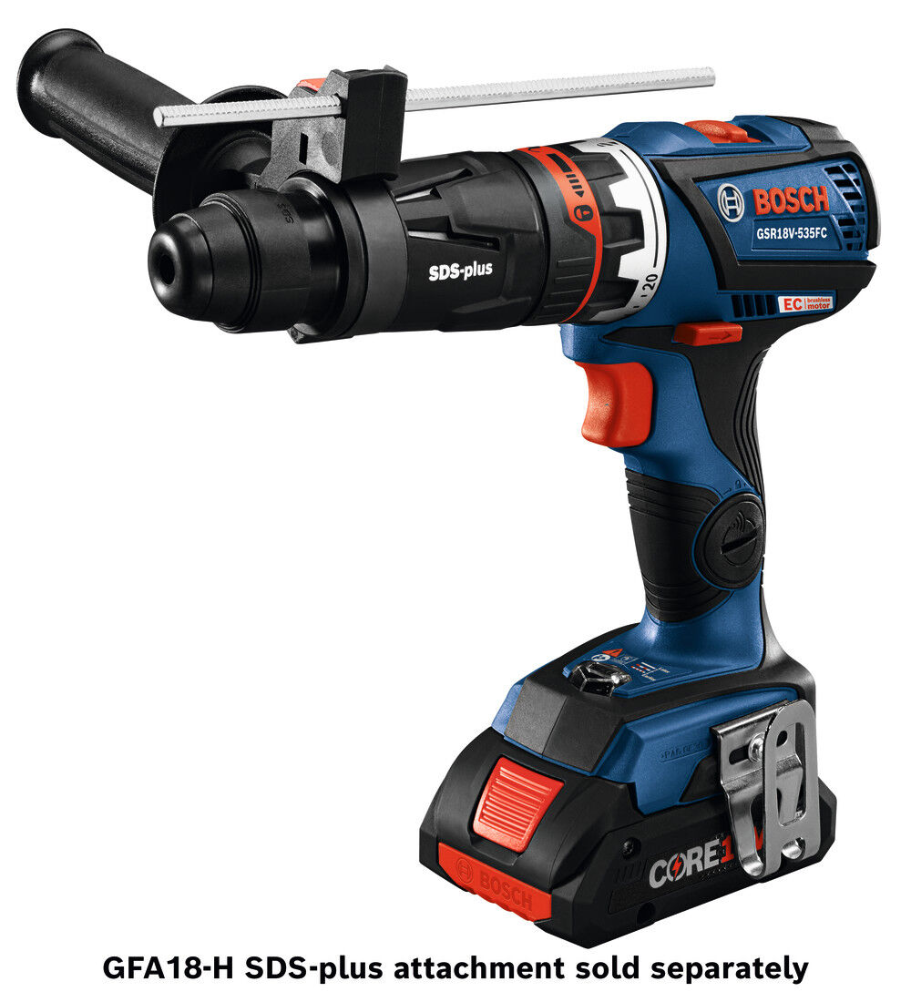 Bosch 18V EC 5 In 1 Drill/Driver Kit Flexiclick Reconditioned, large image number 15