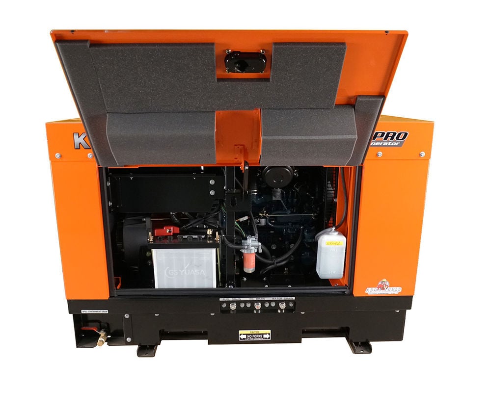Kubota Lowboy Pro GL Series 14,000 Watt (14kW) Diesel Powered 50-State Liquid-Cooled Standby Generator, large image number 7