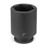 Grey Pneumatic 3/4 Inch Drive x 1-1/2 Inch Length Deep 6 Point Impact Socket, small image number 1