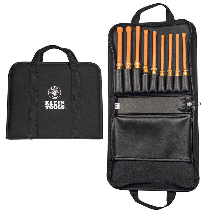 Klein Tools 9 Piece Insulated Nut Driver Kit, large image number 2