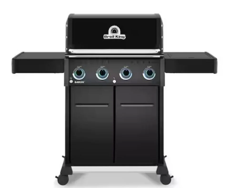 Broil King Baron 420 Pro Shadow 4 Burner Natural Gas Grill Black, large image number 1
