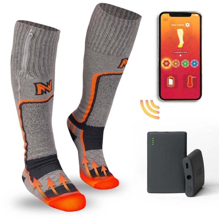 Mobile Warming Pro Merino Unisex Battery-Powered Heated Socks, large image number 3