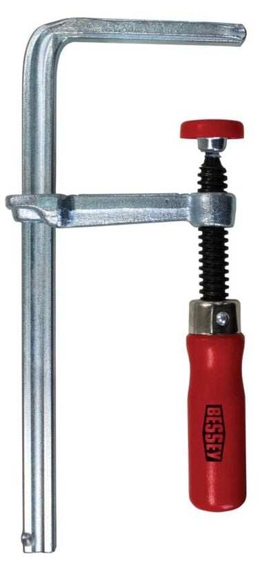 Bessey 6-5/16in Capacity, 2-5/16in Throat Depth, Track/Table Clamp